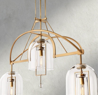 Falcin Linear Chandelier 48", 60" - Zelno Lighting