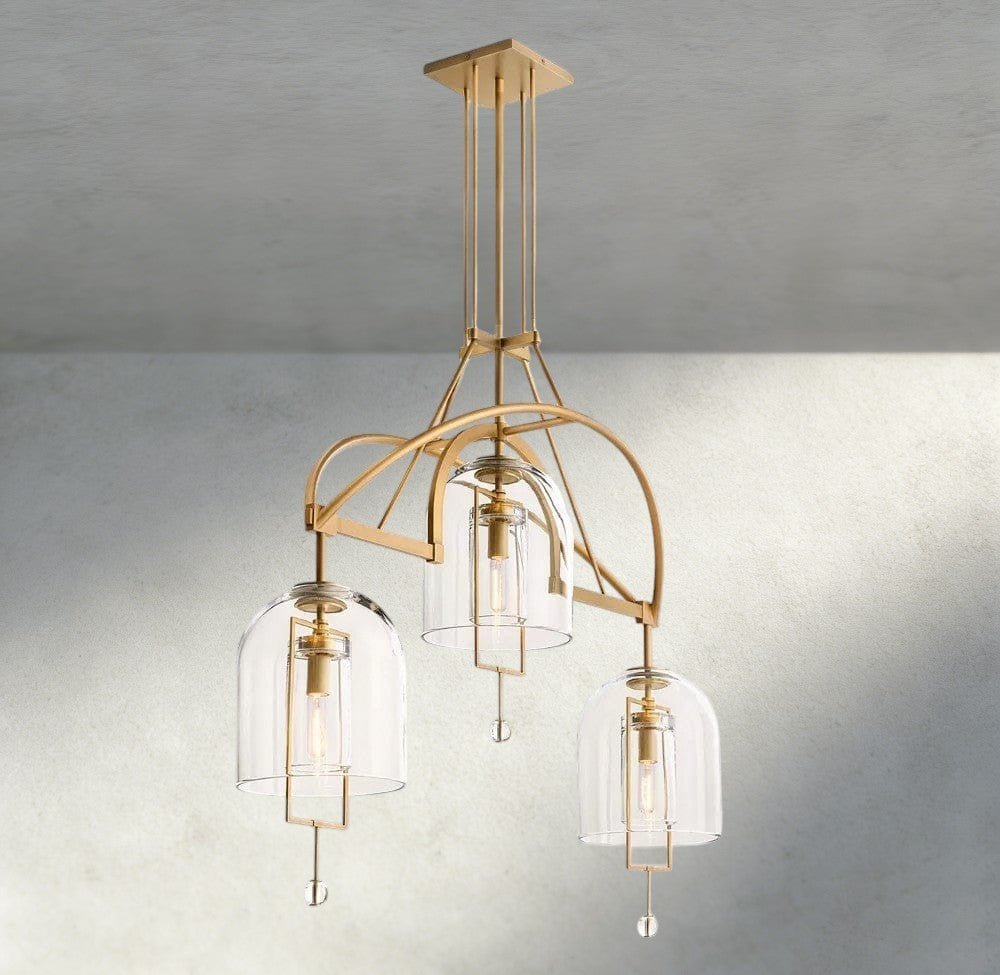 Falcin Linear Chandelier 48", 60" - Zelno Lighting