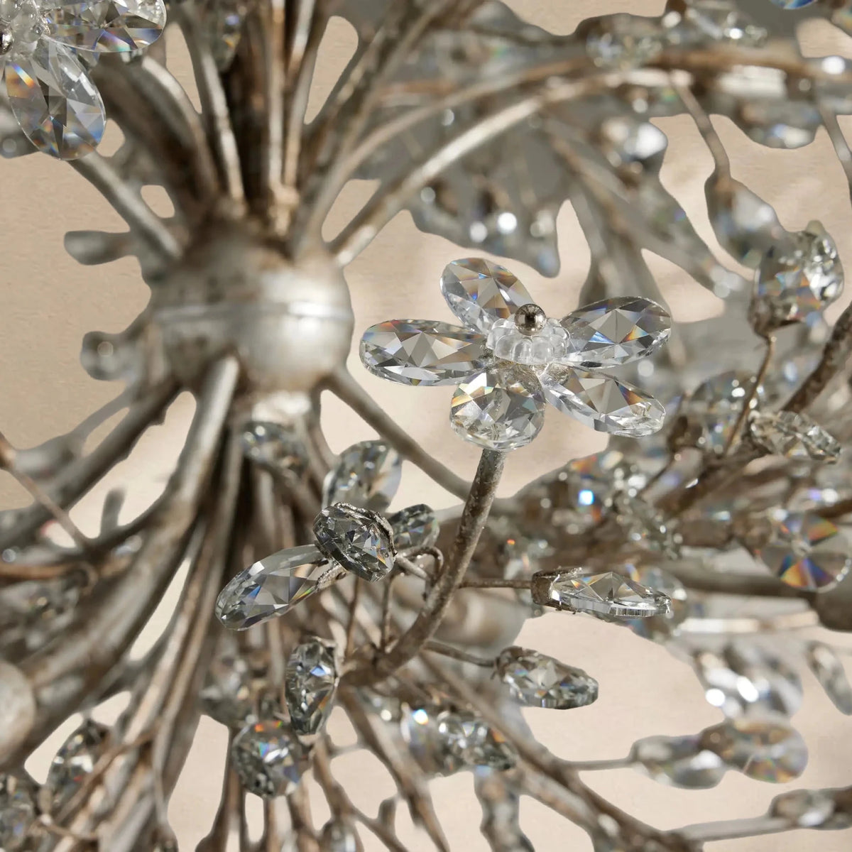 Fiore 8 - Light Round Chandelier 35" - Zelno Lighting