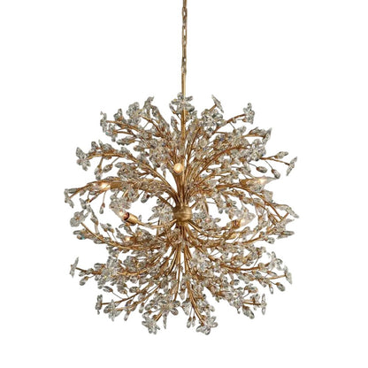 Fiore 8 - Light Round Chandelier 35" - Zelno Lighting