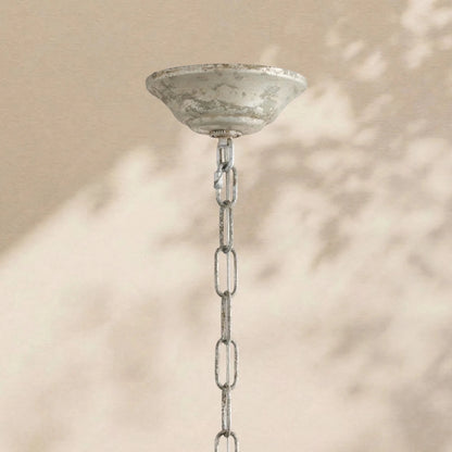 Fiore 8 - Light Round Chandelier 35" - Zelno Lighting