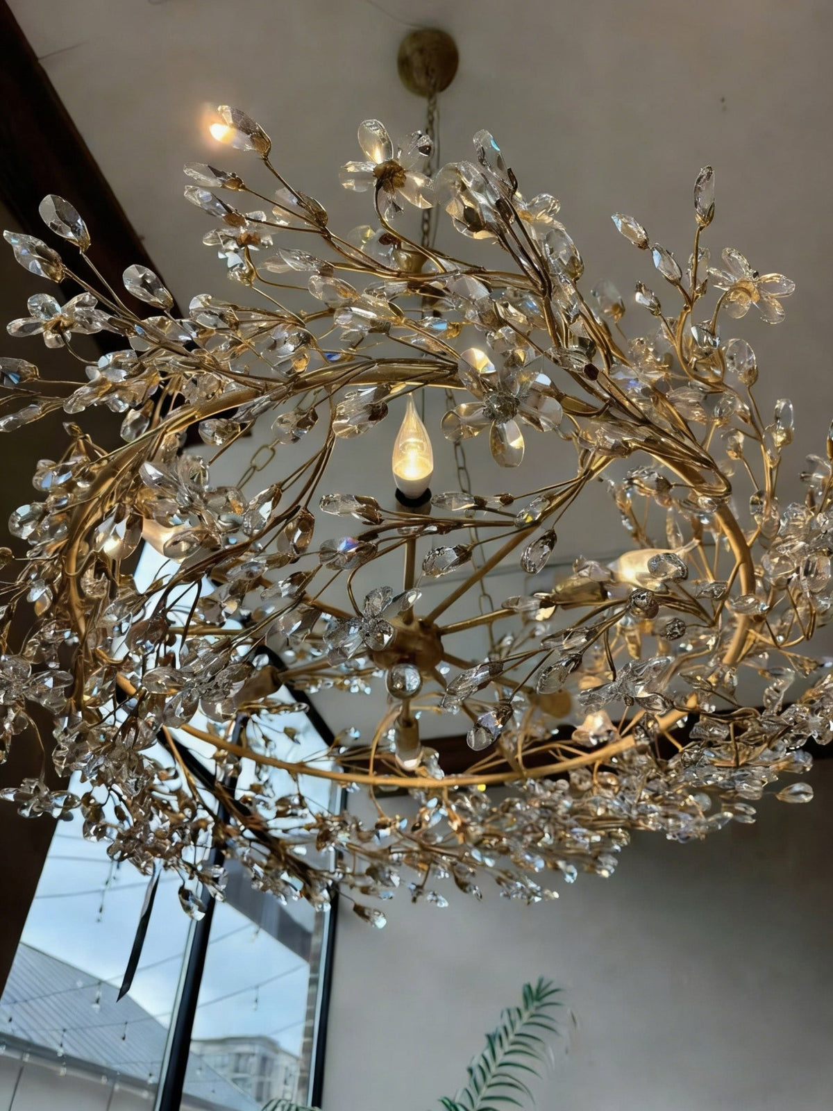 Fiore Crown Chandelier - Zelno Lighting