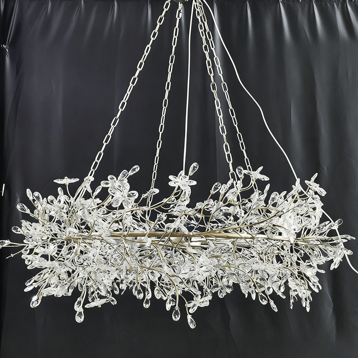 Fiore Crown Chandelier - Zelno Lighting