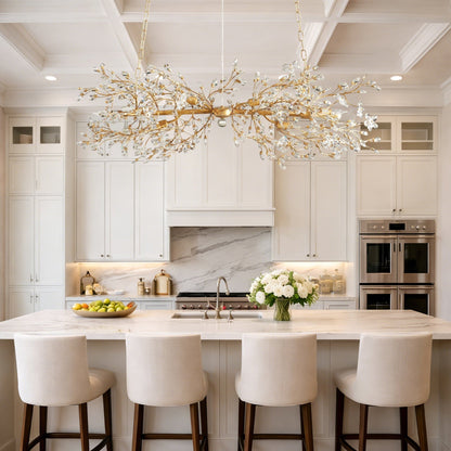 Fiore Linear Chandelier - Zelno Lighting