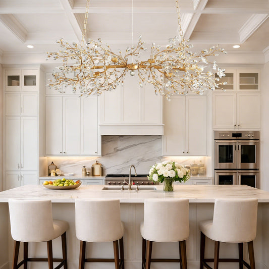 Fiore Linear Chandelier - Zelno Lighting