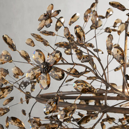 Fiore Oval Chandelier 62'' 74'' - Zelno Lighting