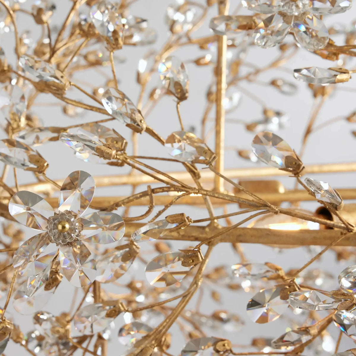 Fiore Oval Chandelier 62'' 74'' - Zelno Lighting