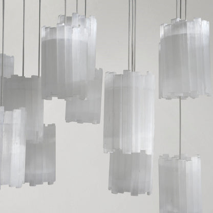 Giana Rectangular Chandelier - Zelno Lighting