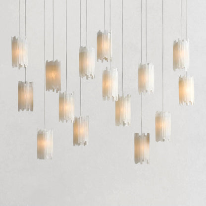Giana Rectangular Chandelier - Zelno Lighting