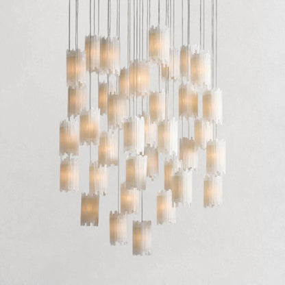 Giana Round Chandelier - Zelno Lighting
