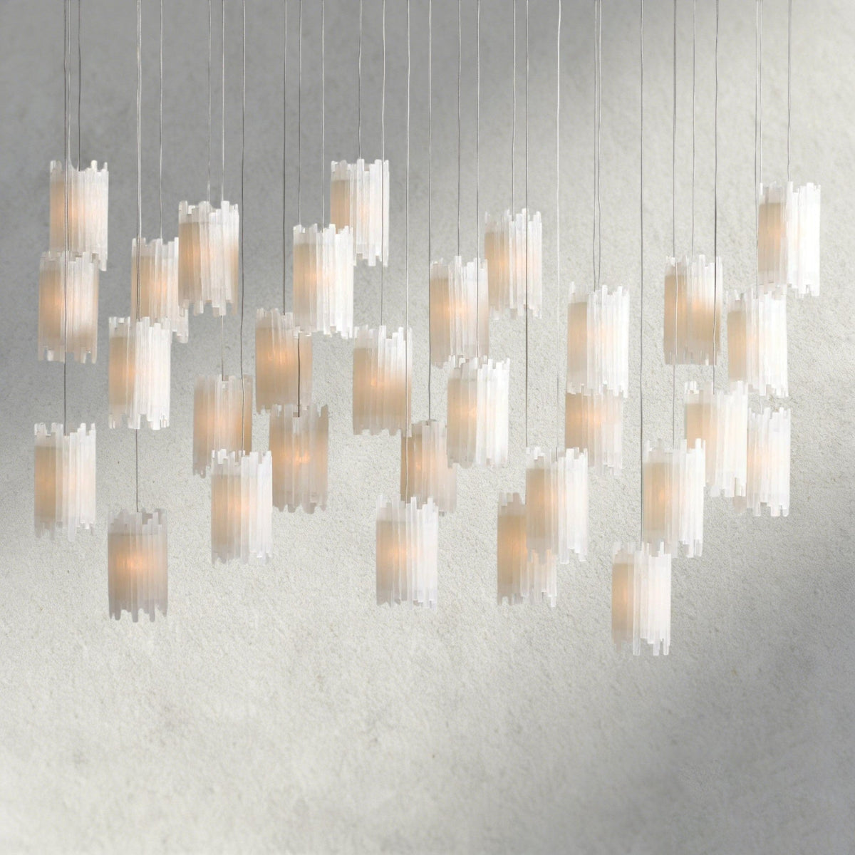 Gianna Rectangular Chandelier - Zelno Lighting