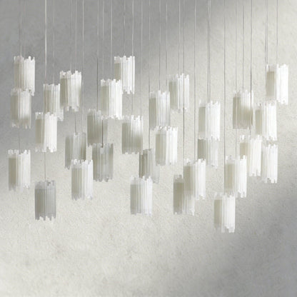 Gianna Rectangular Chandelier - Zelno Lighting