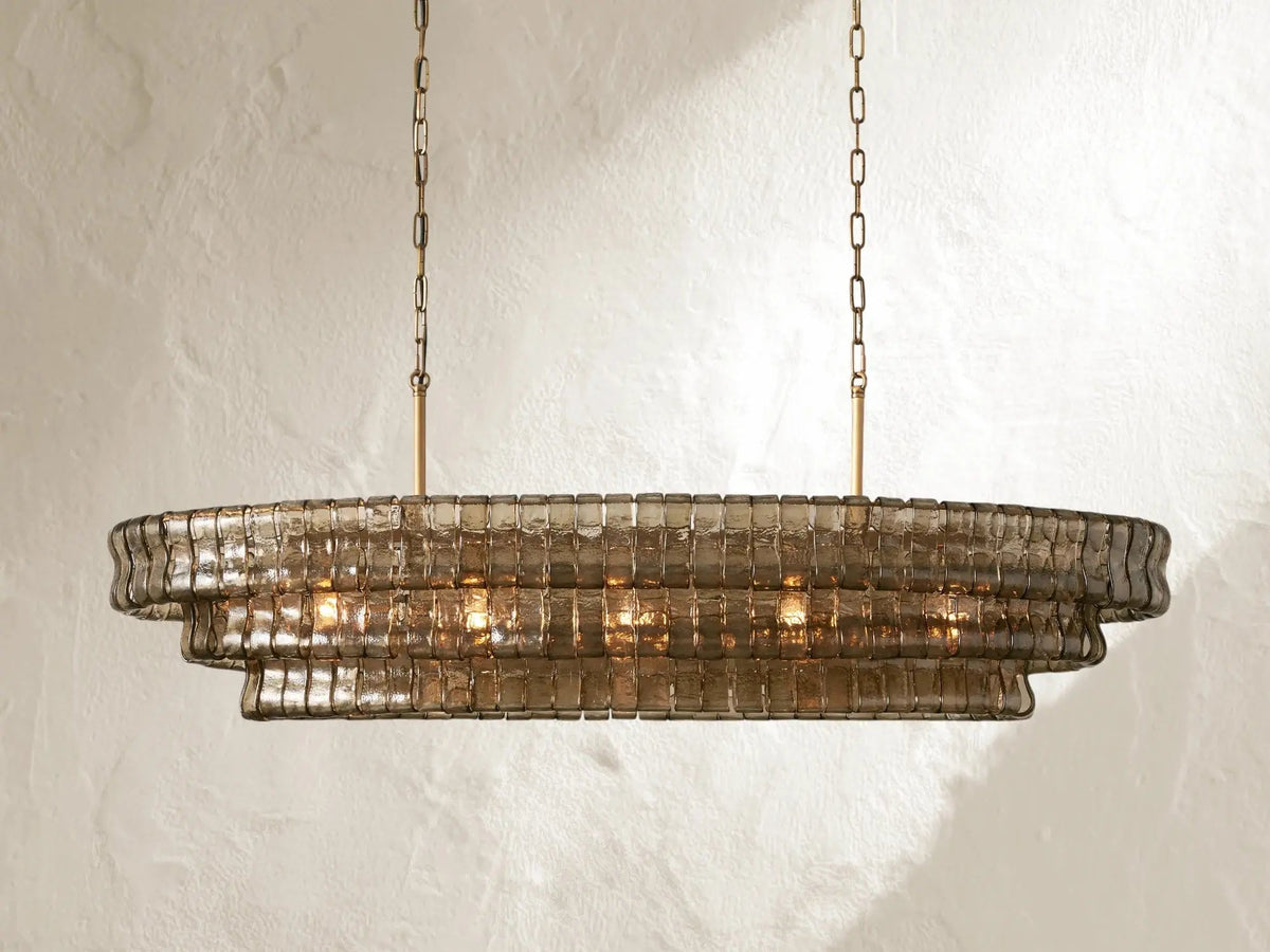 Giorgio Oval Chandelier - Zelno Lighting