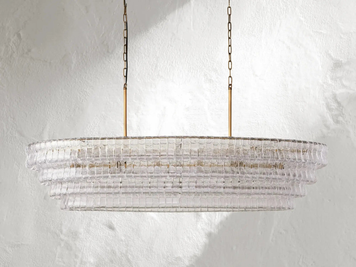Giorgio Oval Chandelier - Zelno Lighting