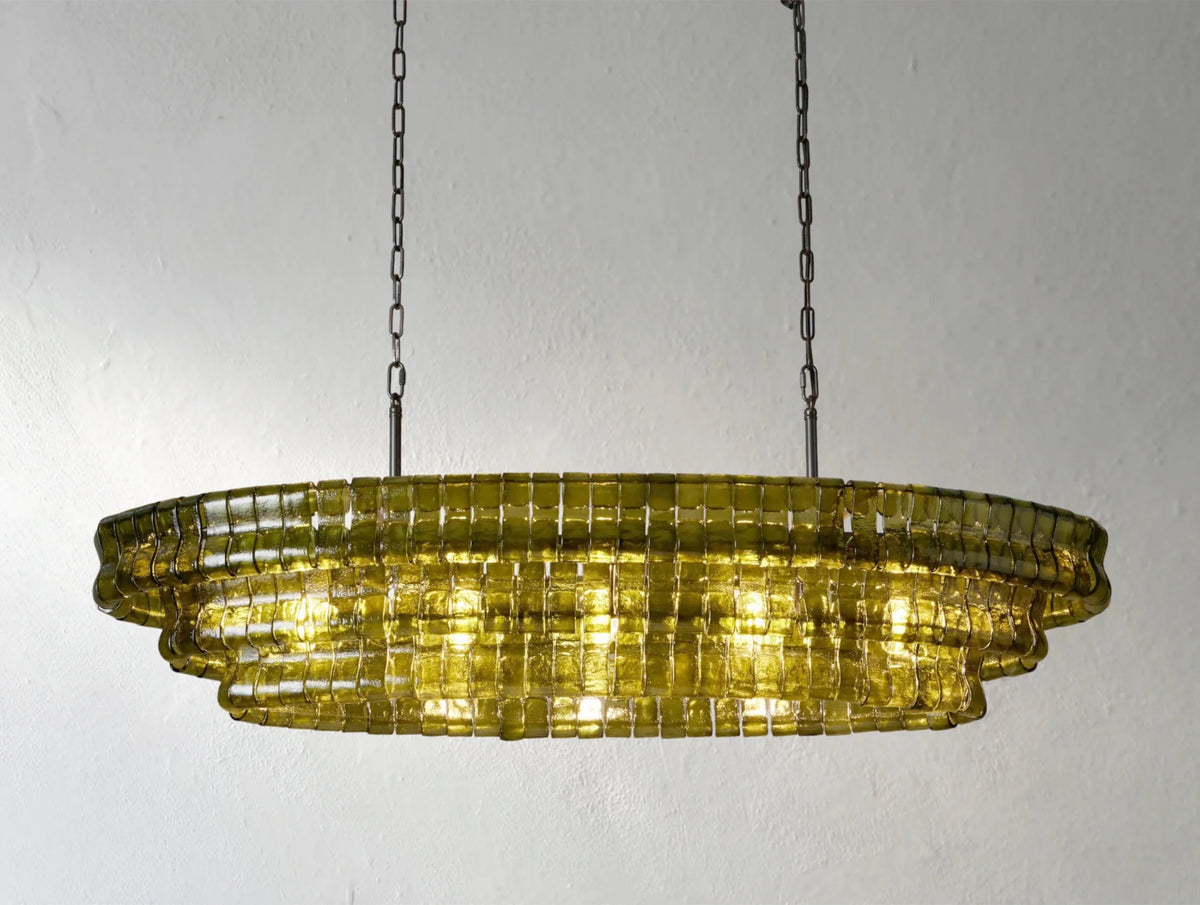 Giorgio Oval Chandelier - Zelno Lighting