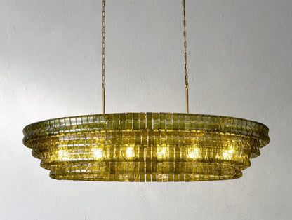 Giorgio Oval Chandelier - Zelno Lighting