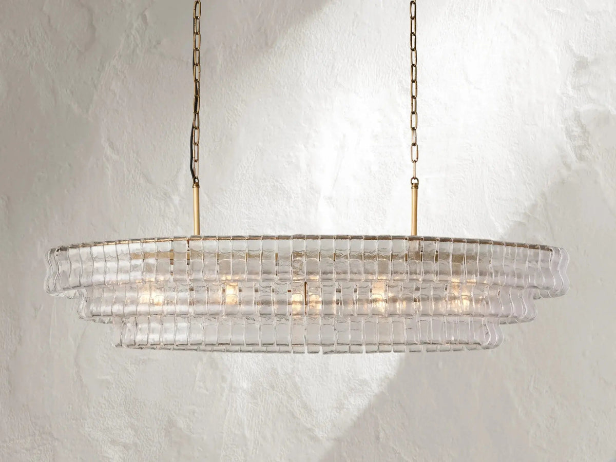 Giorgio Oval Chandelier - Zelno Lighting