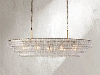 Giorgio Oval Chandelier - Zelno Lighting