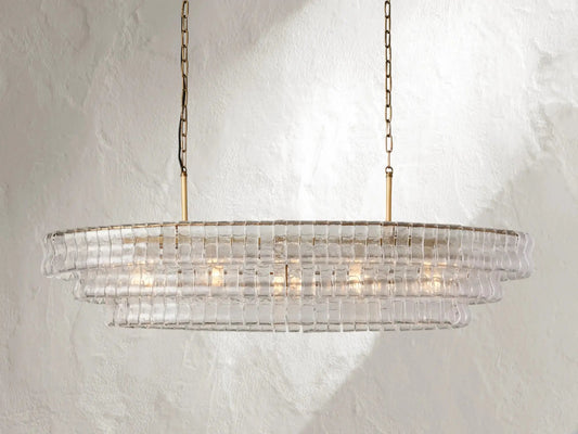 Giorgio Oval Chandelier - Zelno Lighting