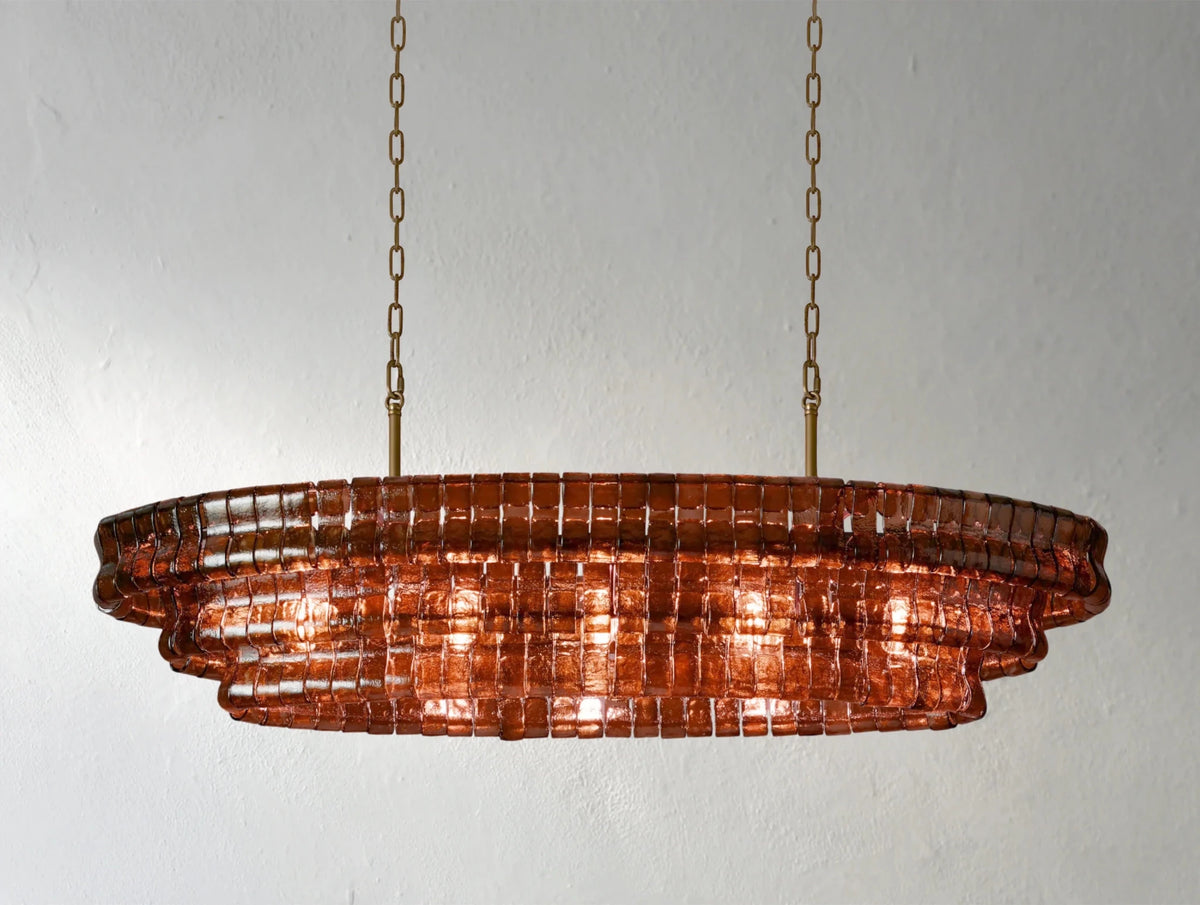 Giorgio Oval Chandelier - Zelno Lighting
