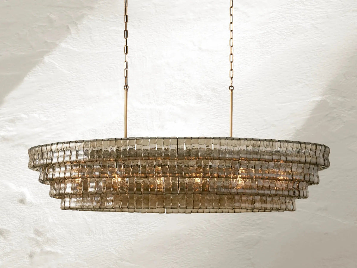 Giorgio Oval Chandelier - Zelno Lighting