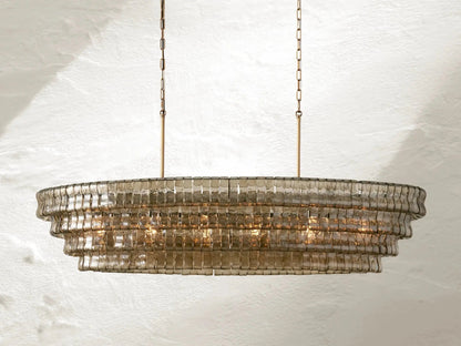 Giorgio Oval Chandelier - Zelno Lighting