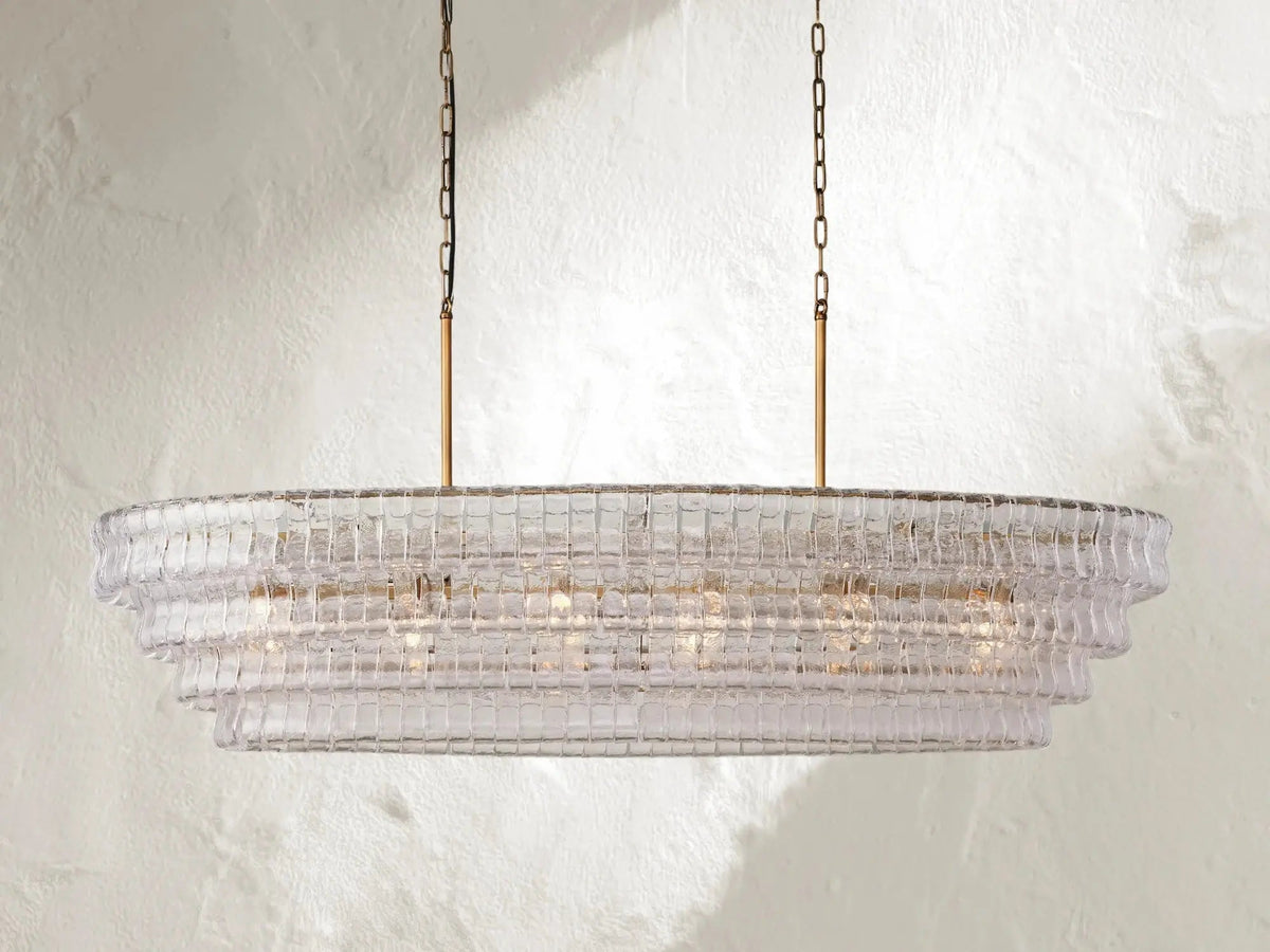 Giorgio Oval Chandelier - Zelno Lighting