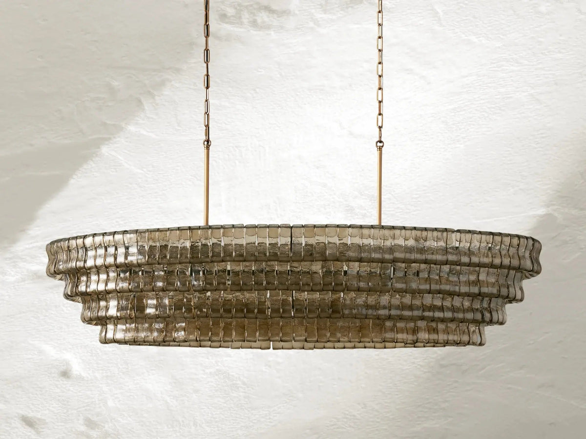 Giorgio Oval Chandelier - Zelno Lighting