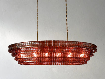 Giorgio Oval Chandelier - Zelno Lighting