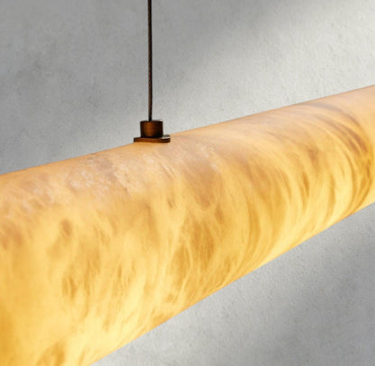 Halima Linear Alabaster Chandelier - Zelno Lighting