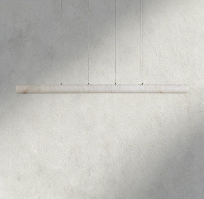 Halima Linear Alabaster Chandelier - Zelno Lighting