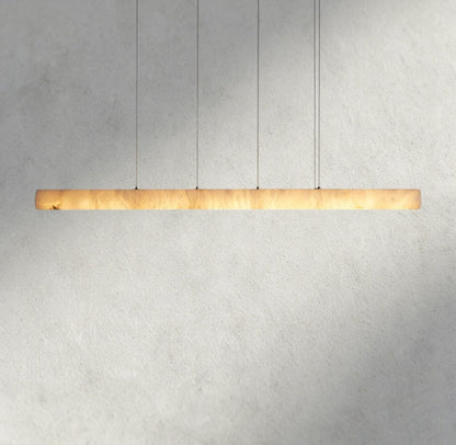 Halima Linear Alabaster Chandelier - Zelno Lighting