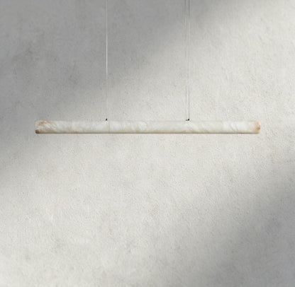 Halima Linear Alabaster Chandelier - Zelno Lighting