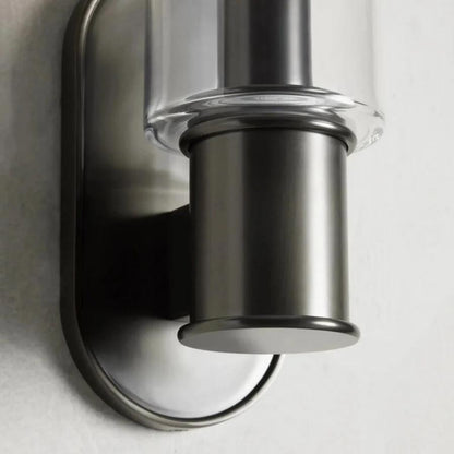 Harlin Wall Sconce in Clear - Zelno Lighting