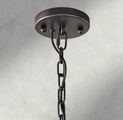Hartley Calcite Round Chandelier 19", 31", 43", 60" - Zelno Lighting