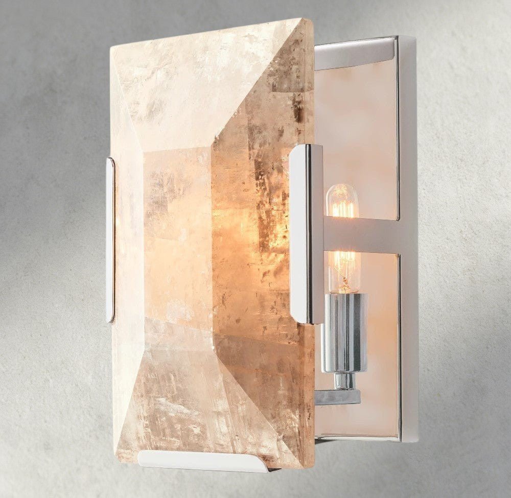 Hartley Calcite Sconce - Zelno Lighting