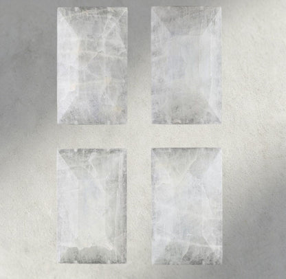 Hartley Calcite Triple Sconce - Zelno Lighting