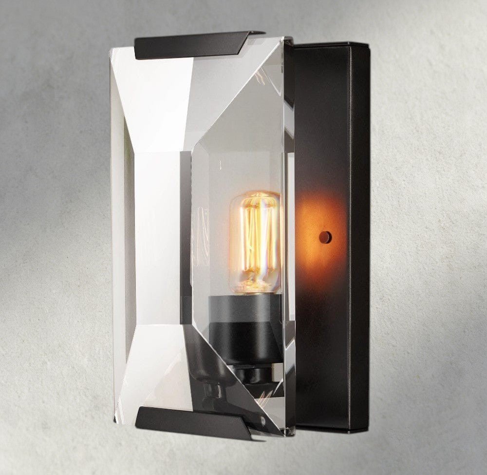 Hartley Crystal Sconce - Zelno Lighting