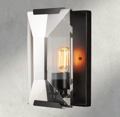 Hartley Crystal Sconce - Zelno Lighting