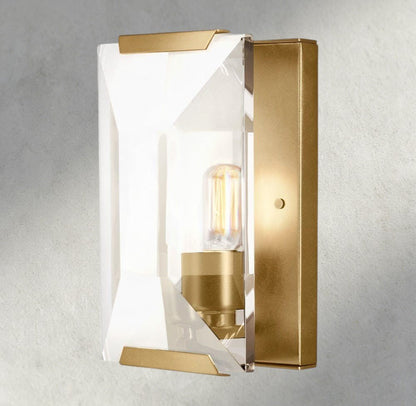 Hartley Crystal Sconce - Zelno Lighting