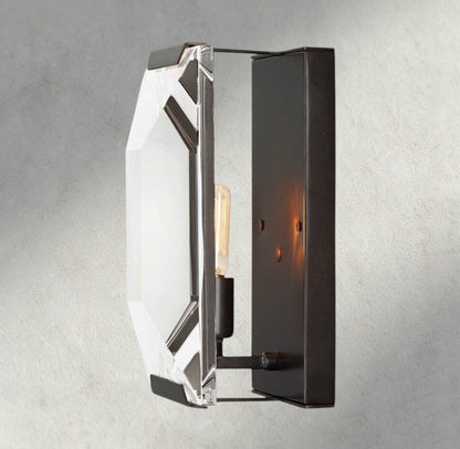 Hartley Crystal Sconce - Zelno Lighting