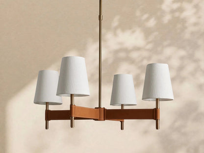Hastings 4 - Light Cross Chandelier - Zelno Lighting