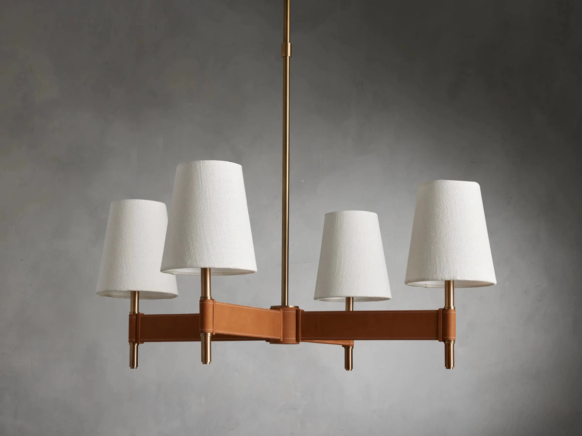 Hastings 4 - Light Cross Chandelier - Zelno Lighting