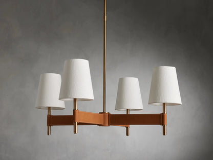 Hastings 4 - Light Cross Chandelier - Zelno Lighting