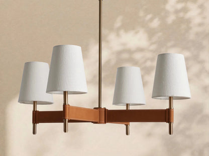 Hastings 4 - Light Cross Chandelier - Zelno Lighting