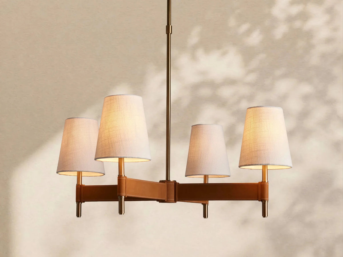 Hastings 4 - Light Cross Chandelier - Zelno Lighting