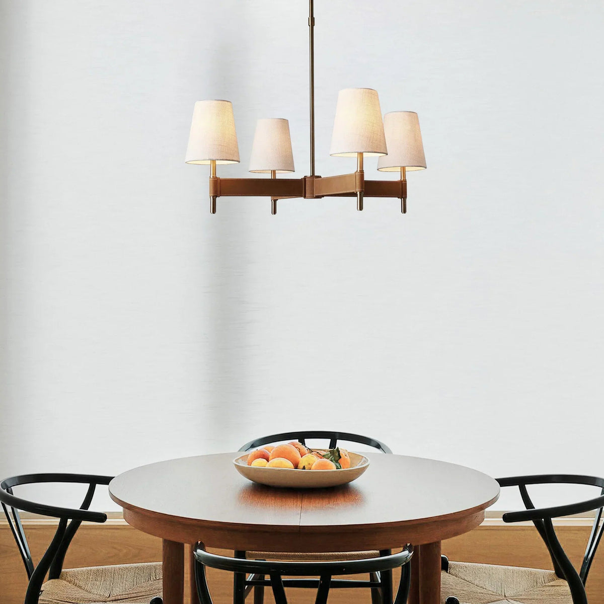 Hastings 4 - Light Cross Chandelier - Zelno Lighting