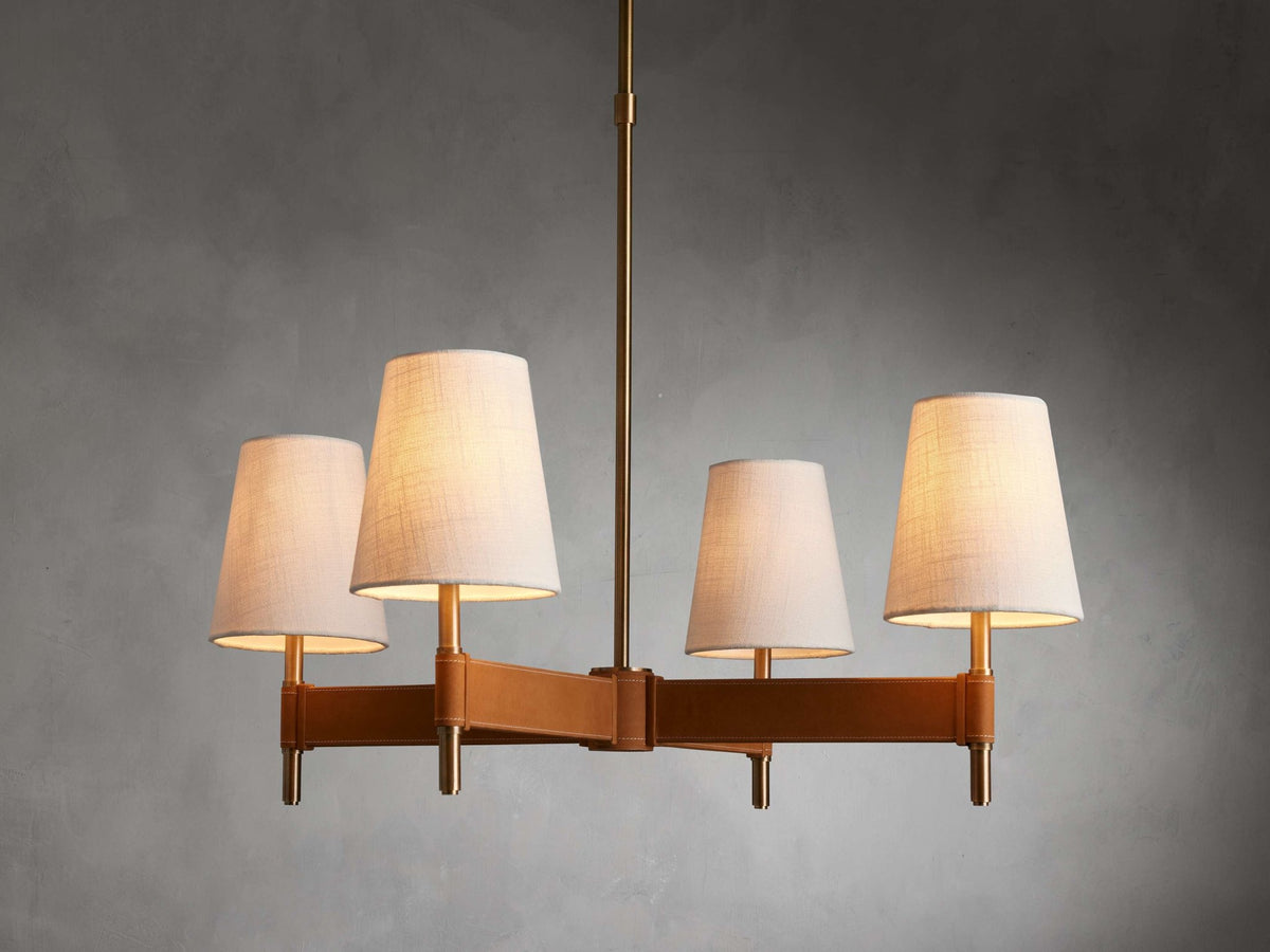 Hastings 4 - Light Cross Chandelier - Zelno Lighting
