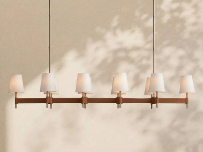 Hastings Linear Chandelier - Zelno Lighting