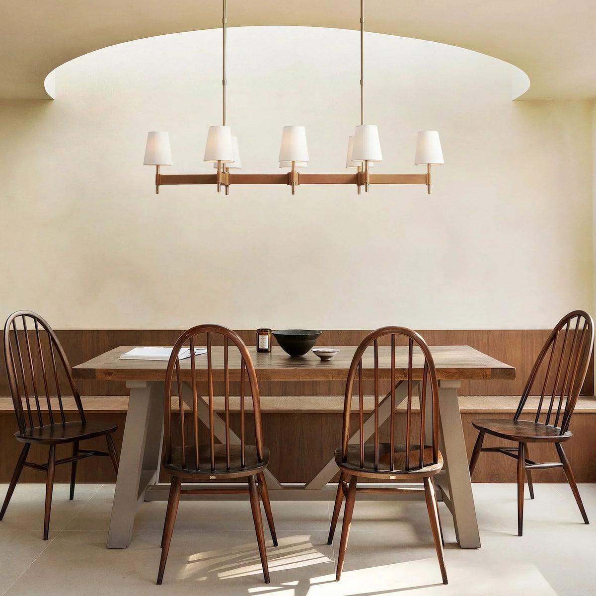 Hastings Linear Chandelier - Zelno Lighting